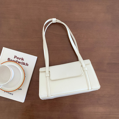 High-end color contrast stitching bag s15