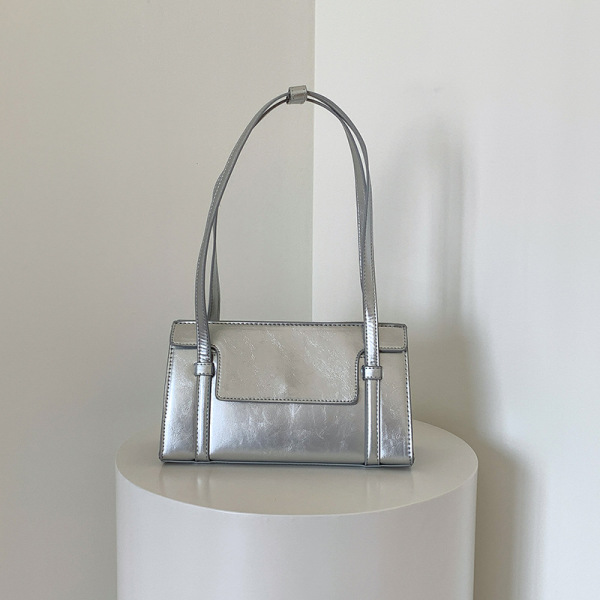 High-end color contrast stitching bag s15