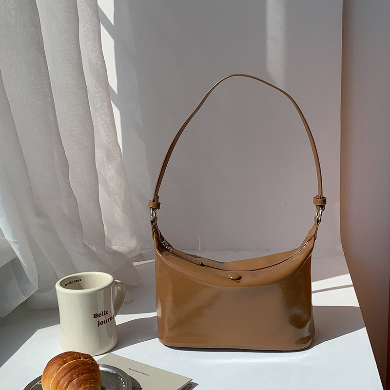 vintage wax leather bag s41