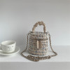 French Crossbody Bucket Bag s84