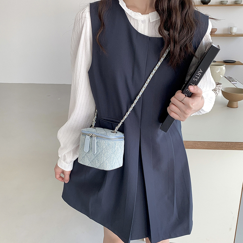 Diamond denim bag 137