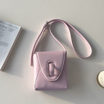 Simple Diagonal Coin Pouch s86