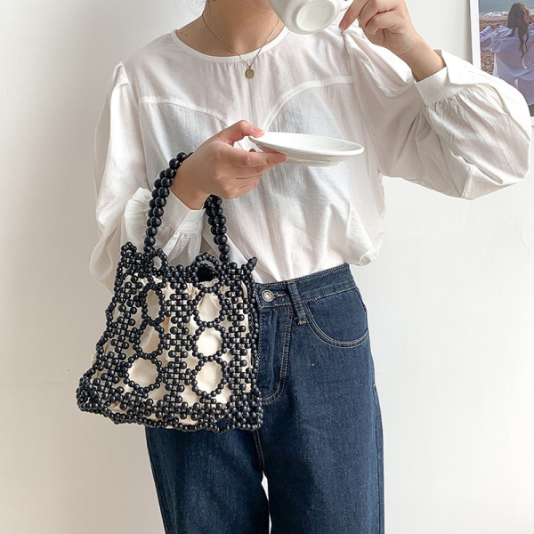 fashion hollow bead bag s114