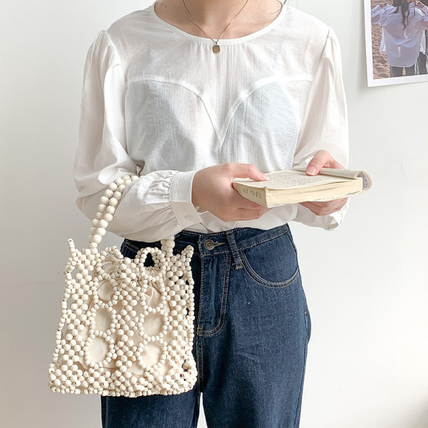 fashion hollow bead bag s114