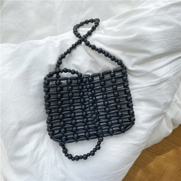 Messenger Hollow Bead Bag s116