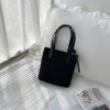 vintage suede small square bag s119